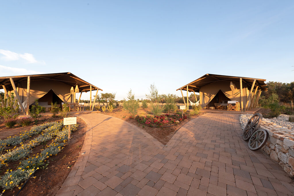 Glamping, tende di lusso in Salento, Puglia